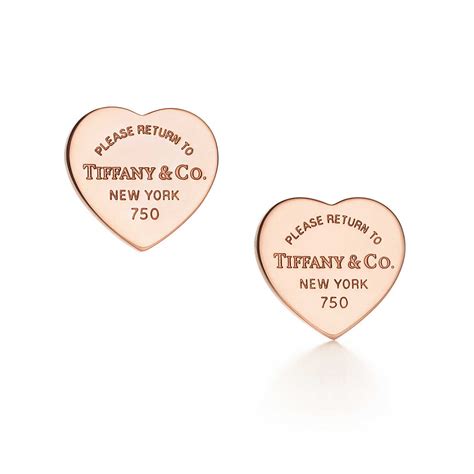 tiffany heart earrings replica|tiffany heart tag earrings silver.